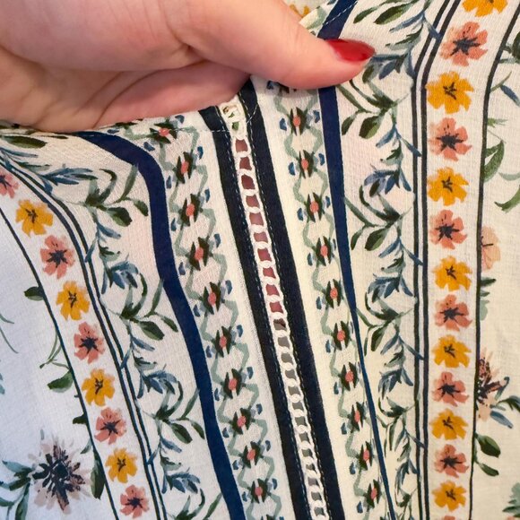 Lucky Brand Floral Maya Top - Picture 6 of 11